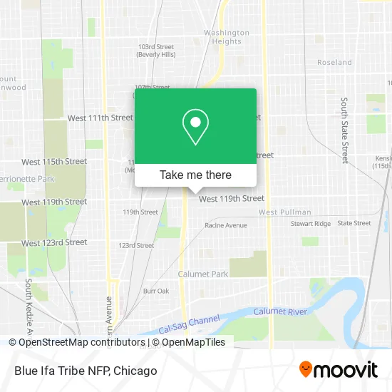 Blue Ifa Tribe NFP map