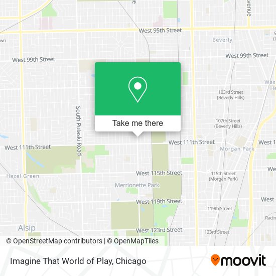 Mapa de Imagine That World of Play