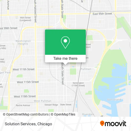 Solution Services map