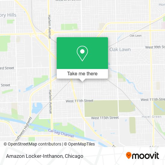Amazon Locker-Inthanon map