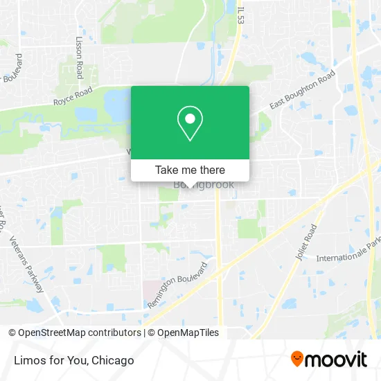 Limos for You map