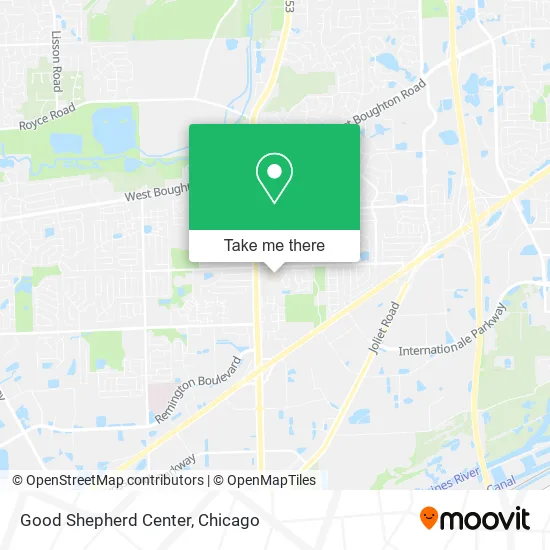 Good Shepherd Center map