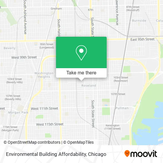 Environmental Building Affordability map