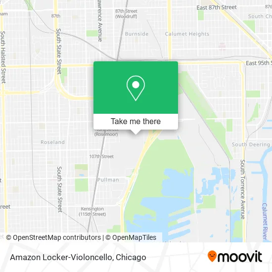 Amazon Locker-Violoncello map