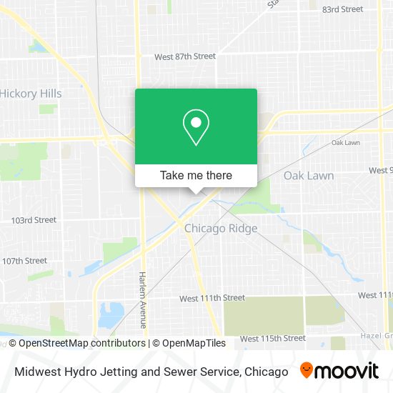 Midwest Hydro Jetting and Sewer Service map