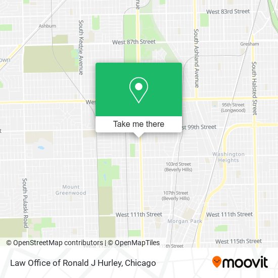 Law Office of Ronald J Hurley map