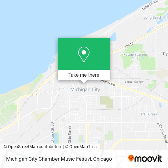 Michigan City Chamber Music Festivl map