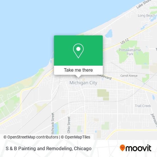 S & B Painting and Remodeling map