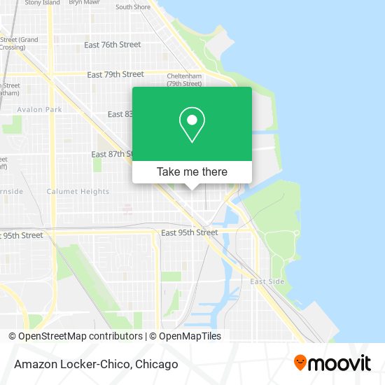 Mapa de Amazon Locker-Chico