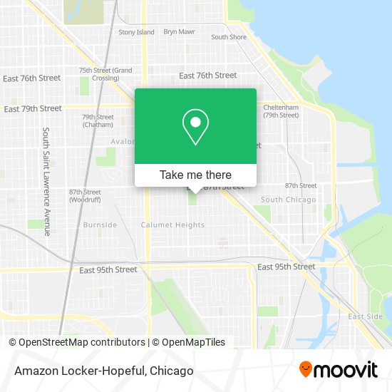 Amazon Locker-Hopeful map