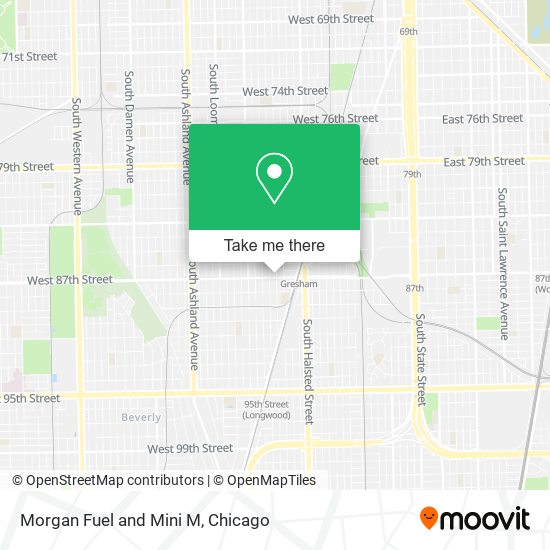 Mapa de Morgan Fuel and Mini M