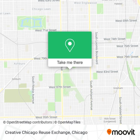 Creative Chicago Reuse Exchange map