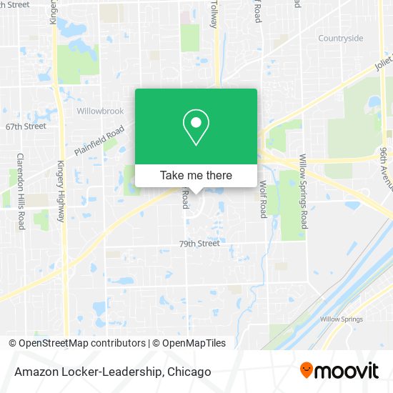 Mapa de Amazon Locker-Leadership