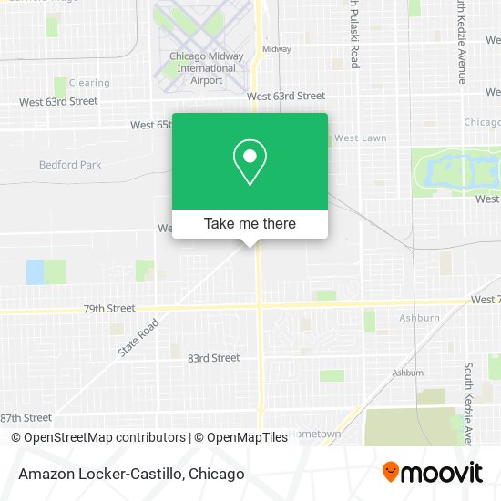 Amazon Locker-Castillo map