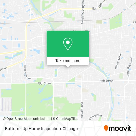 Bottom - Up Home Inspection map