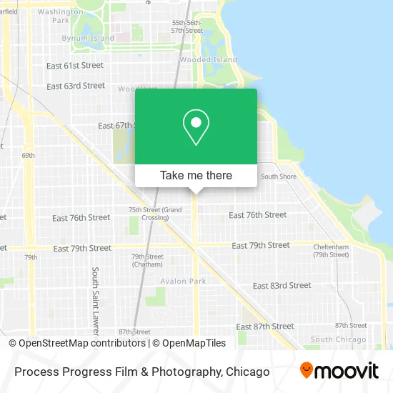 Process Progress Film & Photography map