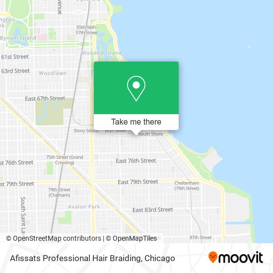 Mapa de Afissats Professional Hair Braiding