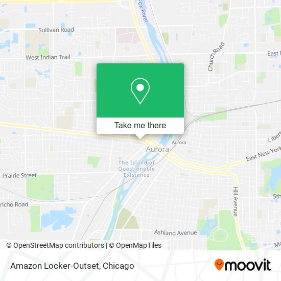 Amazon Locker-Outset map