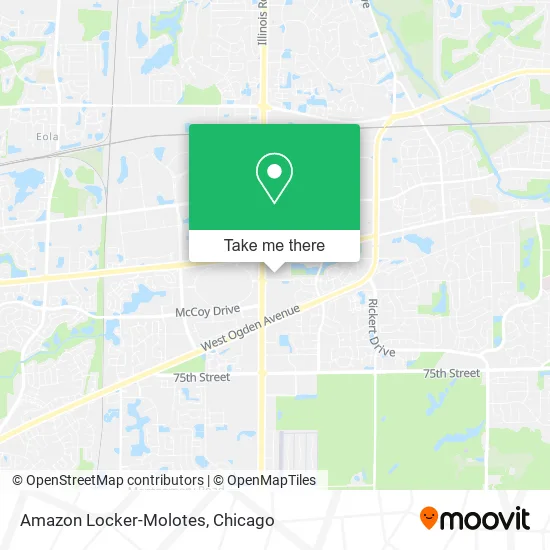 Amazon Locker-Molotes map