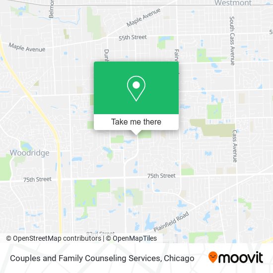 Couples and Family Counseling Services map