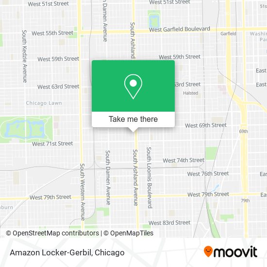 Amazon Locker-Gerbil map