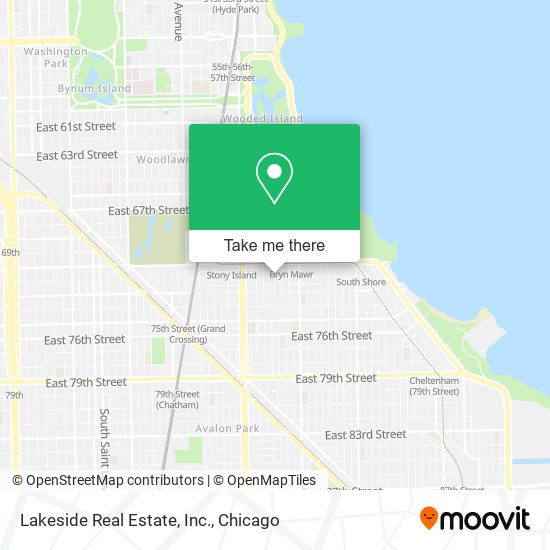 Lakeside Real Estate, Inc. map