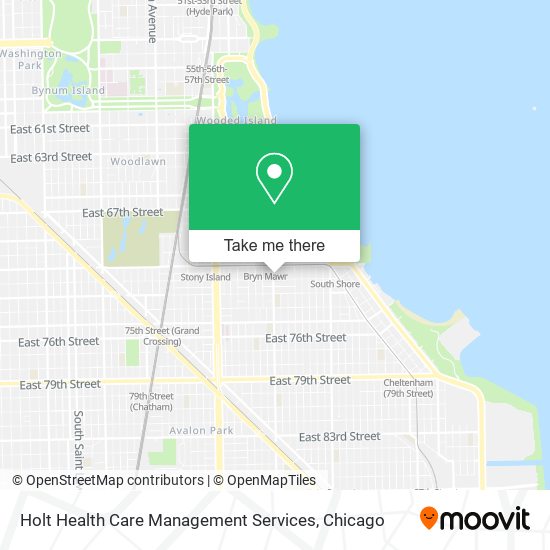 Holt Health Care Management Services map