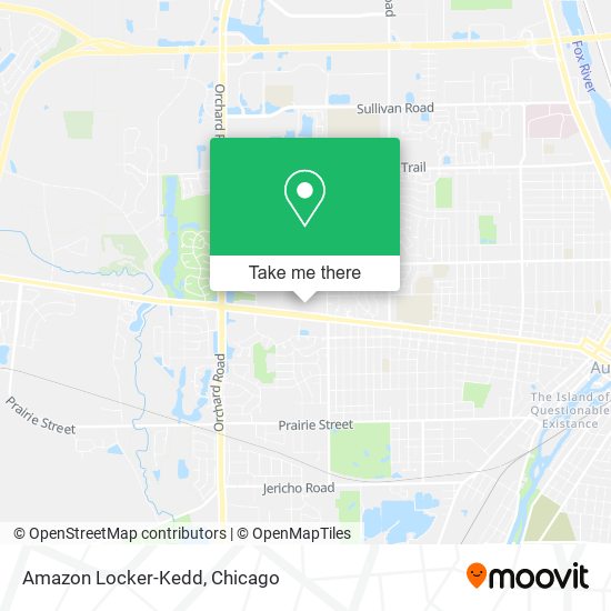 Mapa de Amazon Locker-Kedd