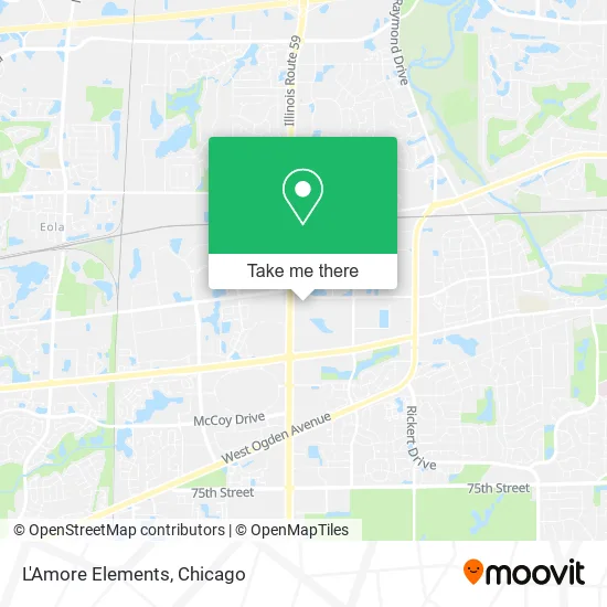 L'Amore Elements map