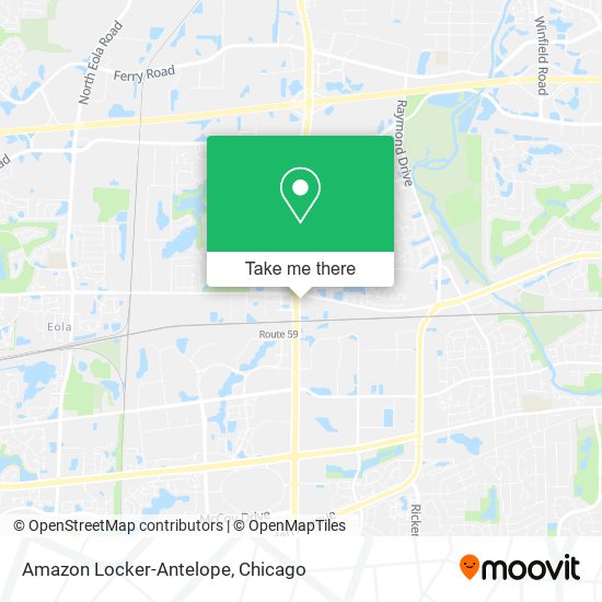 Amazon Locker-Antelope map