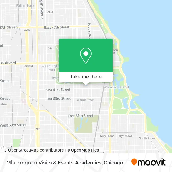 Mapa de Mls Program Visits & Events Academics