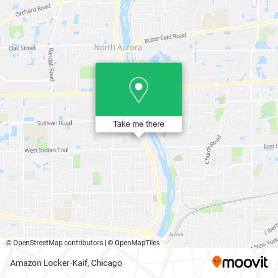 Amazon Locker-Kaif map