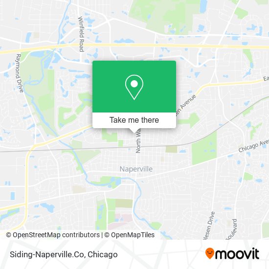 Siding-Naperville.Co map