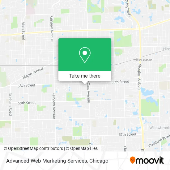 Mapa de Advanced Web Marketing Services