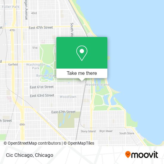 Mapa de Cic Chicago