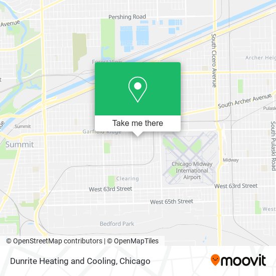 Dunrite Heating and Cooling map