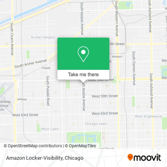 Mapa de Amazon Locker-Visibility