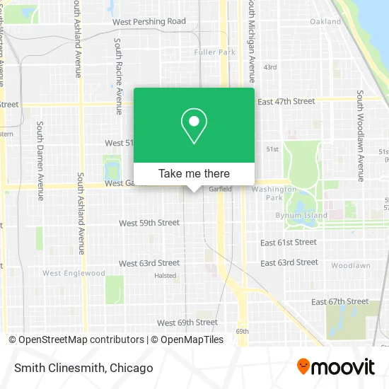 Smith Clinesmith map