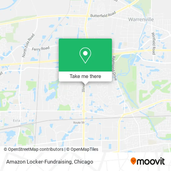Amazon Locker-Fundraising map