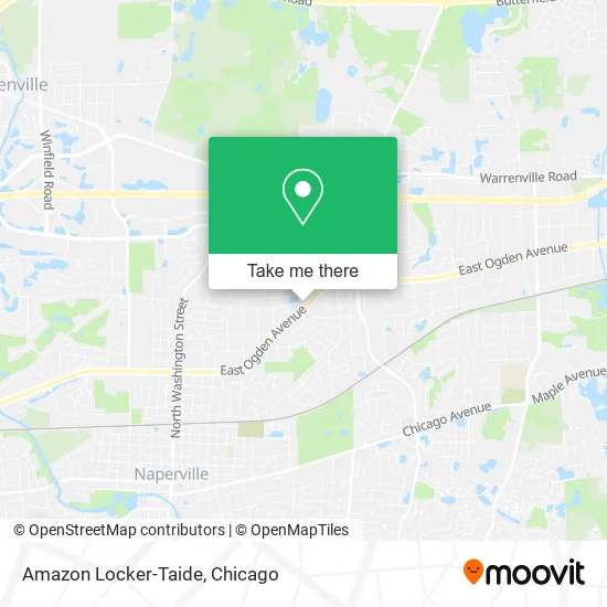 Amazon Locker-Taide map
