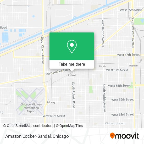 Amazon Locker-Sandal map