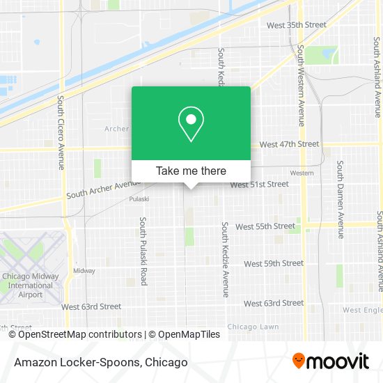 Amazon Locker-Spoons map