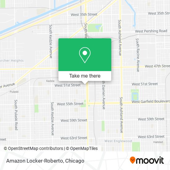 Amazon Locker-Roberto map