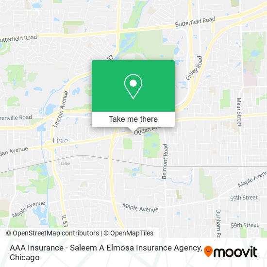 Mapa de AAA Insurance - Saleem A Elmosa Insurance Agency