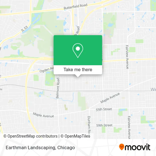Earthman Landscaping map