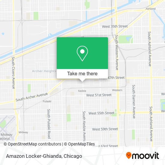 Amazon Locker-Ghianda map