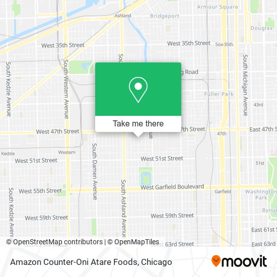 Amazon Counter-Oni Atare Foods map