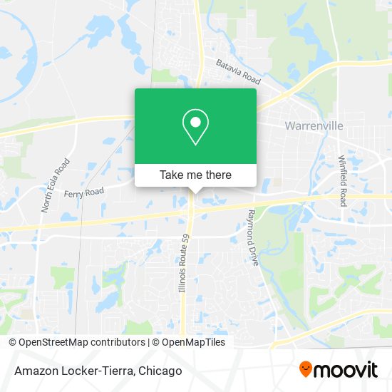 Amazon Locker-Tierra map