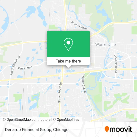 Denardo Financial Group map