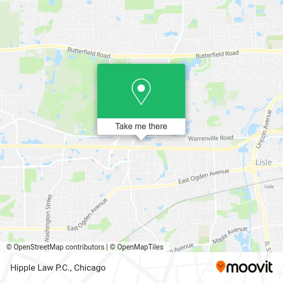 Hipple Law P.C. map